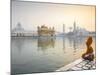 India, Punjab, Amritsar, Pilgrims at the Harmandir Sahib,  Nown As the Golden Temple-Jane Sweeney-Mounted Photographic Print