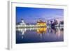 India, Punjab, Amritsar, the Golden Temple - the Holiest Shrine of Sikhism Just before Dawn-Alex Robinson-Framed Photographic Print