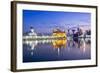 India, Punjab, Amritsar, the Golden Temple - the Holiest Shrine of Sikhism Just before Dawn-Alex Robinson-Framed Photographic Print