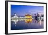 India, Punjab, Amritsar, the Golden Temple - the Holiest Shrine of Sikhism Just before Dawn-Alex Robinson-Framed Photographic Print