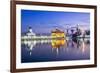 India, Punjab, Amritsar, the Golden Temple - the Holiest Shrine of Sikhism Just before Dawn-Alex Robinson-Framed Photographic Print