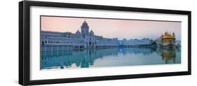 India, Punjab, Amritsar, the Harmandir Sahib,  Known As the Golden Temple-Jane Sweeney-Framed Photographic Print