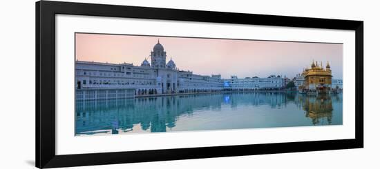 India, Punjab, Amritsar, the Harmandir Sahib,  Known As the Golden Temple-Jane Sweeney-Framed Photographic Print