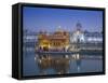 India, Punjab, Amritsar, the Harmandir Sahib,  Known As the Golden Temple-Jane Sweeney-Framed Stretched Canvas