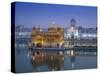 India, Punjab, Amritsar, the Harmandir Sahib,  Known As the Golden Temple-Jane Sweeney-Stretched Canvas