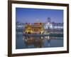 India, Punjab, Amritsar, the Harmandir Sahib,  Known As the Golden Temple-Jane Sweeney-Framed Photographic Print