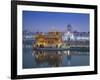 India, Punjab, Amritsar, the Harmandir Sahib,  Known As the Golden Temple-Jane Sweeney-Framed Photographic Print