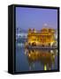 India, Punjab, Amritsar, the Harmandir Sahib,  Known As the Golden Temple-Jane Sweeney-Framed Stretched Canvas