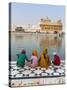 India, Punjab, Amritsar, the Harmandir Sahib,  Known As the Golden Temple-Jane Sweeney-Stretched Canvas