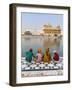 India, Punjab, Amritsar, the Harmandir Sahib,  Known As the Golden Temple-Jane Sweeney-Framed Photographic Print