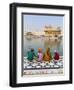 India, Punjab, Amritsar, the Harmandir Sahib,  Known As the Golden Temple-Jane Sweeney-Framed Photographic Print