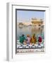 India, Punjab, Amritsar, the Harmandir Sahib,  Known As the Golden Temple-Jane Sweeney-Framed Photographic Print