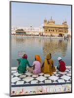 India, Punjab, Amritsar, the Harmandir Sahib,  Known As the Golden Temple-Jane Sweeney-Mounted Photographic Print