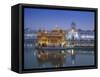 India, Punjab, Amritsar, the Harmandir Sahib,  Known As the Golden Temple-Jane Sweeney-Framed Stretched Canvas