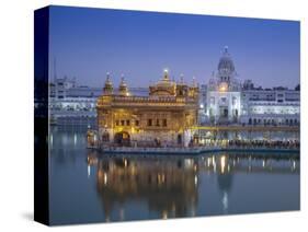 India, Punjab, Amritsar, the Harmandir Sahib,  Known As the Golden Temple-Jane Sweeney-Stretched Canvas