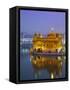 India, Punjab, Amritsar, the Harmandir Sahib,  Known As the Golden Temple-Jane Sweeney-Framed Stretched Canvas