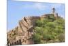 India, Rajasthan, Jaipur. a Massive Stone Wall-Nigel Pavitt-Mounted Photographic Print