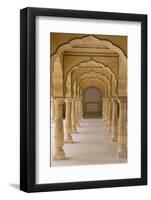 India, Rajasthan, Jaipur Amber Fort. Arches-Emily Wilson-Framed Photographic Print