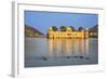 India, Rajasthan, Jaipur. Jal Mahal Palace Is Commonly known as the Water Palace.-Nigel Pavitt-Framed Photographic Print