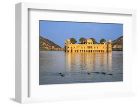 India, Rajasthan, Jaipur. Jal Mahal Palace Is Commonly known as the Water Palace.-Nigel Pavitt-Framed Photographic Print