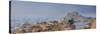 India, Rajasthan, Jodhpur, Jaswant Thada Temple and Mehrangarh Fort-Michele Falzone-Stretched Canvas