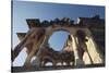 India, Rajasthan, Jodhpur, Mehrangarh Fort, Arched Structure-Dave Bartruff-Stretched Canvas