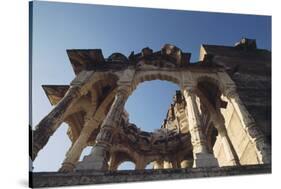 India, Rajasthan, Jodhpur, Mehrangarh Fort, Arched Structure-Dave Bartruff-Stretched Canvas