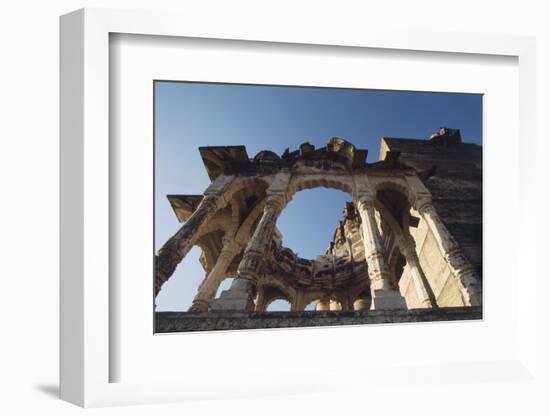 India, Rajasthan, Jodhpur, Mehrangarh Fort, Arched Structure-Dave Bartruff-Framed Photographic Print