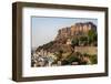 India, Rajasthan, Jodhpur. Mehrangarh Fort (built circa 1460 on National Geological Monument, part -Alison Jones-Framed Photographic Print