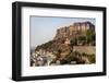 India, Rajasthan, Jodhpur. Mehrangarh Fort (built circa 1460 on National Geological Monument, part -Alison Jones-Framed Photographic Print