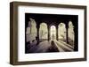 India, Rajasthan, Pushkar Holy Town, Bathing Ghats on the Lake-Michele Falzone-Framed Photographic Print