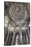 India, Rajasthan, Ranakpur Jain Temple-Michele Falzone-Stretched Canvas