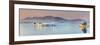 India, Rajasthan, Udaipur, Lake Pichola and Lake Palace-Michele Falzone-Framed Photographic Print