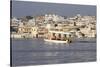 India, Rajasthan, Udaipur. Lake Pichola-Emily Wilson-Stretched Canvas