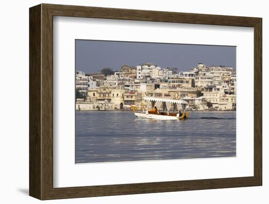 India, Rajasthan, Udaipur. Lake Pichola-Emily Wilson-Framed Photographic Print