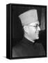 India's Nationalist Leader Subhas Chandra Bose, Who Is Anti-British and Pro-Japanese, During WWII-null-Framed Stretched Canvas