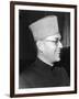 India's Nationalist Leader Subhas Chandra Bose, Who Is Anti-British and Pro-Japanese, During WWII-null-Framed Photographic Print