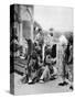 India's Princely Pages, George V and Queen May in Delhi, 1911-null-Stretched Canvas