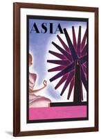 India's Symbolic Wheel-Frank Mcintosh-Framed Art Print