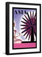 India's Symbolic Wheel-Frank Mcintosh-Framed Art Print