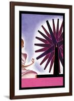 India's Symbolic Wheel-Frank Mcintosh-Framed Art Print