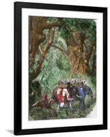 India. Sepoy Rebellion (1857). English Delegation-null-Framed Giclee Print