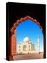 India Taj Mahal. Indian Palace Tajmahal-Banana Republic images-Stretched Canvas