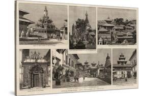 India, Temples and Palaces in Nepaul-null-Stretched Canvas