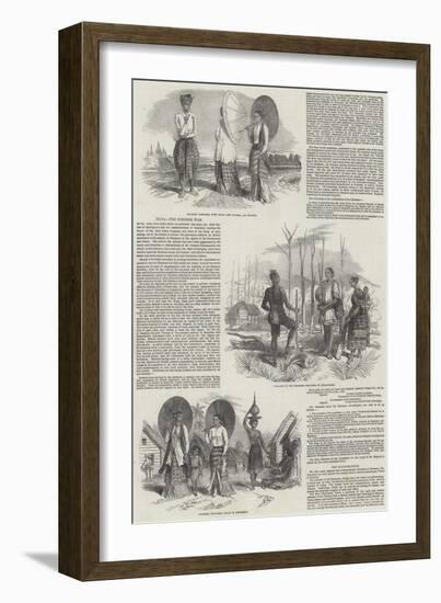 India, the Burmese War-null-Framed Giclee Print