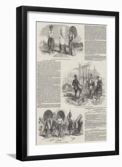 India, the Burmese War-null-Framed Giclee Print