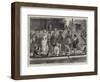 India, the Poonah Boat Club, Bringing Down the Boats-Henry Woods-Framed Giclee Print