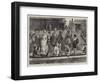 India, the Poonah Boat Club, Bringing Down the Boats-Henry Woods-Framed Giclee Print
