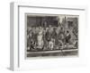 India, the Poonah Boat Club, Bringing Down the Boats-Henry Woods-Framed Giclee Print