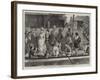 India, the Poonah Boat Club, Bringing Down the Boats-Henry Woods-Framed Giclee Print